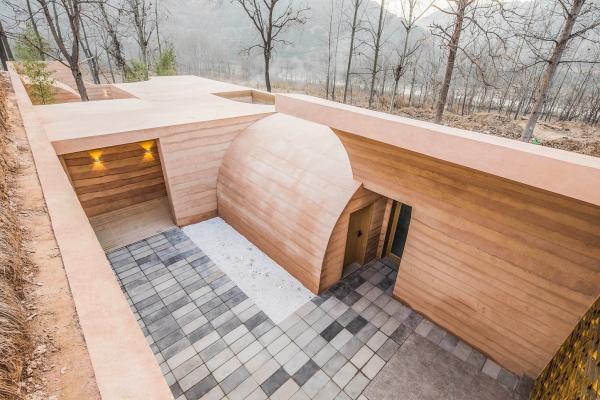 Комфортабельное жилье в Поднебесной: современный пещерный дом Китае (ФОТО)