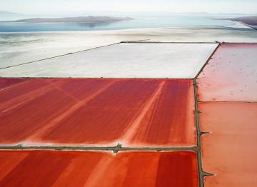 Соляные поля Австралии и Северной Америки с высоты птичьего полета (ФОТО)
