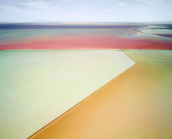 Соляные поля Австралии и Северной Америки с высоты птичьего полета (ФОТО)