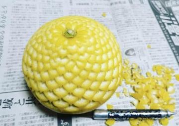 Карвинг - художественная резка овощей и фруктов (ФОТО)