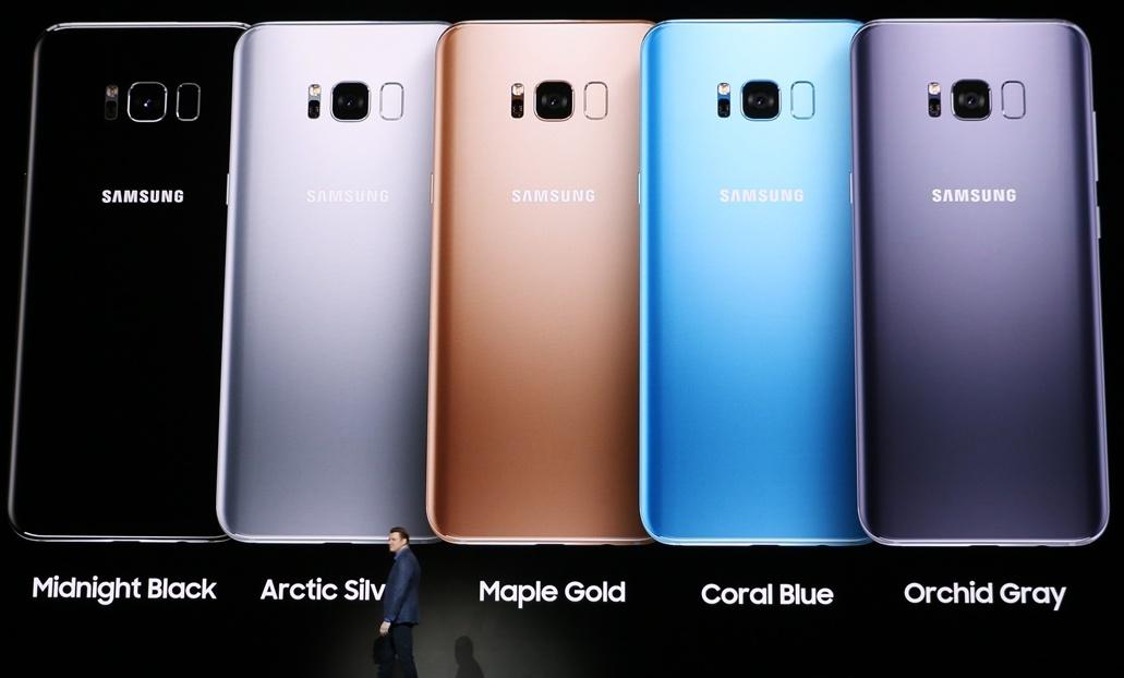 Samsung выпустит Galaxy S8 в новых цветах (ФОТО)