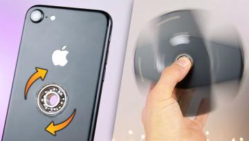 Как превратить iPhone 7 в новую игрушку – Fidget Spinner (ВИДЕО)