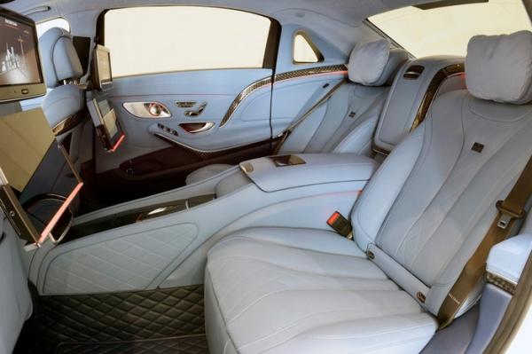 Офис на колесах: в ателье Brabus представили самый роскошный Mercedes-Benz S 600 (ФОТО)