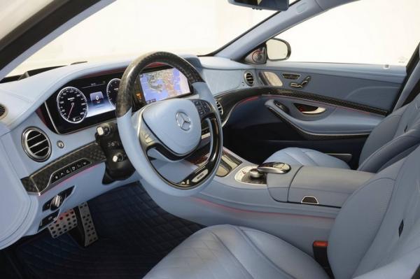 Офис на колесах: в ателье Brabus представили самый роскошный Mercedes-Benz S 600 (ФОТО)