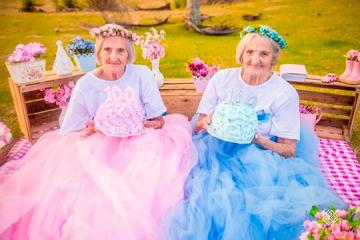 100-летние бразильские бабушки восхитили мир яркой фотосессией (ФОТО)