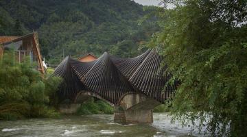 В Китае показали невероятные сооружения, сделанные из бамбука (ФОТО)