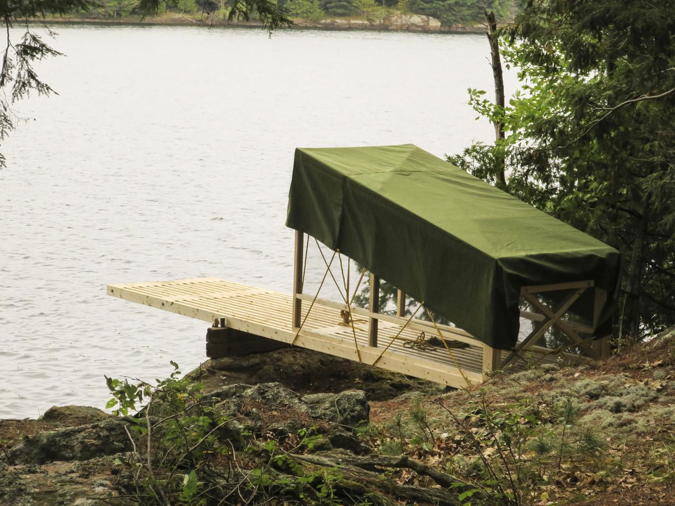 Гениальное - просто: Современная хижина на озере в Онтарио (ФОТО)