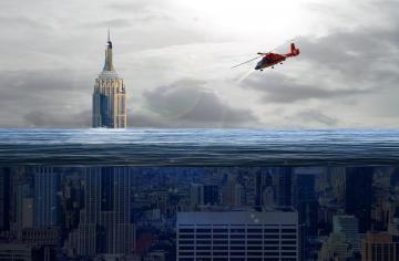 Ученые показали на видео "гибель" Нью-Йорка в 2100 году (ВИДЕО)