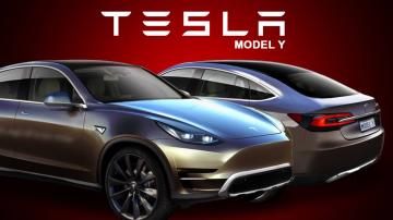 Tesla опубликовала первый тизер нового кроссовера Model Y‍