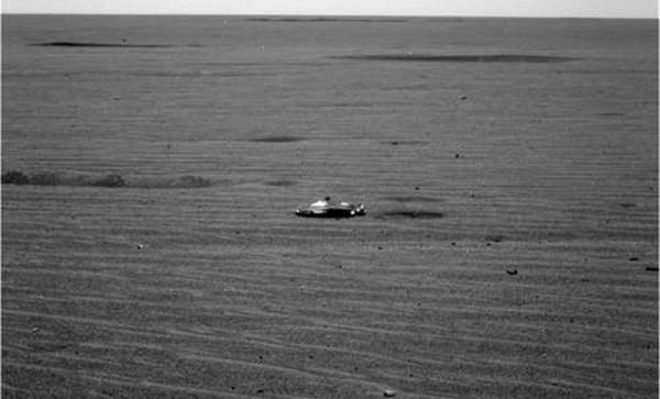Ученые нашли НЛО, который разбился на Марсе