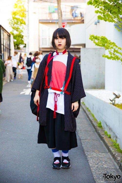 Модники и модницы на улицах Токио (ФОТО)
