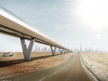 Компания Hyperloop One провела первые испытания 