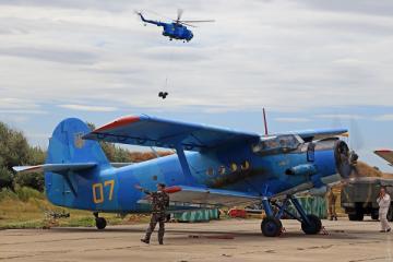 На совместных учениях военные США и Украины отработали авиационный компонент