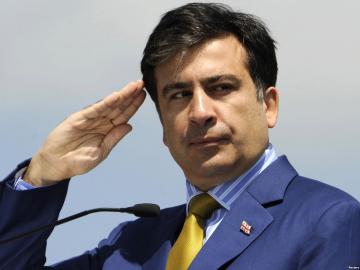 Михаил Саакашвили зовет людей на Майдан Независимости
