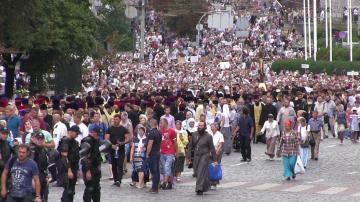В столице Украины прошел Крестный ход