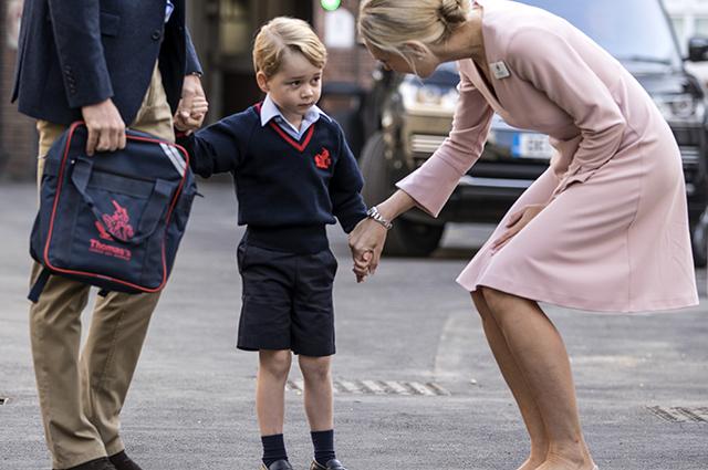 Четырехлетний наследник британской короны пошел в школу (ФОТО)