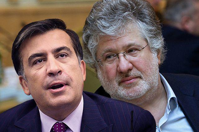 Тайная вечеря: Саакашвили провел встречу с Коломойским