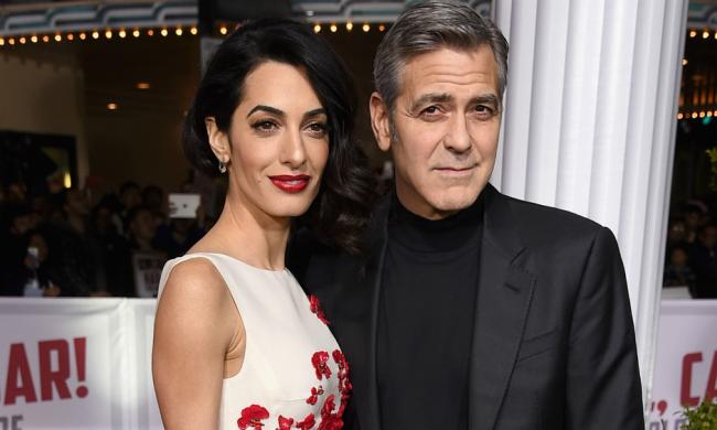Джордж Клуни был категорически против необычных имен для своих детей
