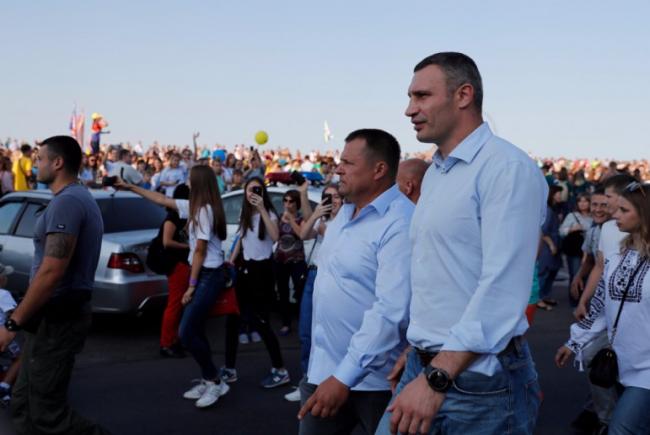 Виталий Кличко приехал в Днипро на День города