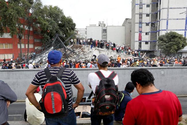 Мощное землетрясения в Мексике: погибли более 200 человек 