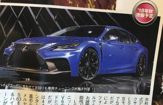Lexus представит на автосалоне в Токио новый LS F