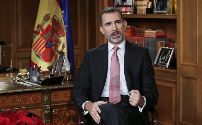 Король Испании обвинил власти Каталонии в попытке расколоть страну