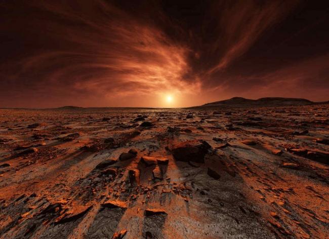 На Марсе обнаружено удивительное озеро