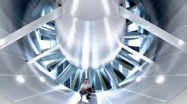 Автоконцерн Volkswagen открыл уникальный аэродинамический туннель (ВИДЕО)