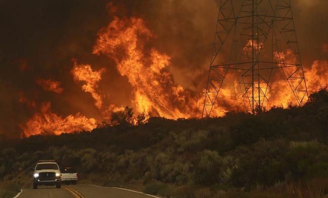 В Лос-Анджелесе ввели режим ЧП из-за распространяющихся лесных пожаров