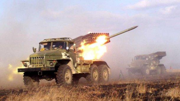 Россия перебросила на Донбасс 122-мм РСЗО "Град", - ИС