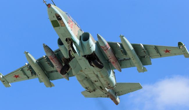 На севере Сирии сбит российский штурмовик Су-25 (ВИДЕО)