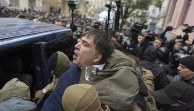 Соратники изгнанного из Украины Михаила Саакшвили анонсировали масштабную акцию протеста