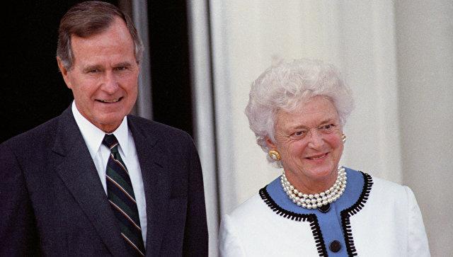 Американские СМИ случайно "похоронили" жену Джорджа Буша-старшего