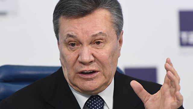 Суд в Киеве продолжил рассмотрение дела Януковича о госизмене