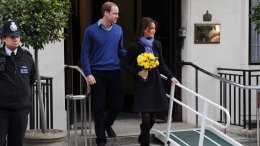 Герцогиня Кембриджская Кейт возвращается в Кенсингтонский дворец