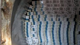 В Румынии задержана рекордная партия контрабанды (ФОТО)