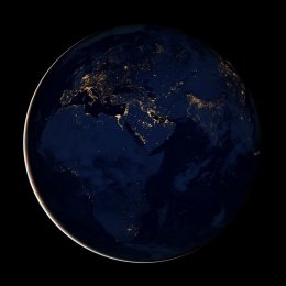 NASA опубликовало новые снимки ночной Земли (ФОТО) NASA опубликовало новые снимки ночной Земли (ФОТО)