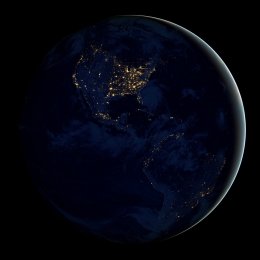 NASA опубликовало новые снимки ночной Земли (ФОТО) NASA опубликовало новые снимки ночной Земли (ФОТО)