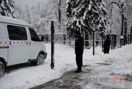 «Ничейный забор» вокруг Верховной Рады появился снова (ФОТО)