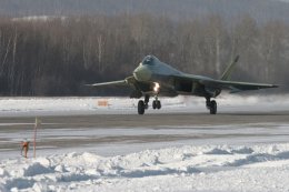 Россия испытала новейший истребитель пятого поколения (ВИДЕО)