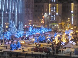 На новогодние праздники центр Киева перекроют