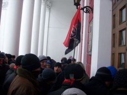 Против митингующих в Одессе был применен газ?