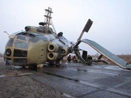 В Кировоградской области разбился вертолет, пятеро погибли