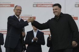 Яценюк пошел против Тягнибока