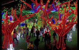 Праздничные световые инсталляции со всего мира (ФОТО)