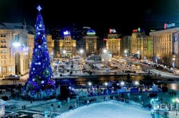 Как на Майдане Новый год встречали (ВИДЕО)