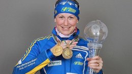 Валентина Семеренко добыла бронзовую медаль на Кубке мира по биатлону