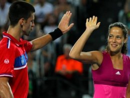 Между геймами Новак Джокович и Ана Иванович станцевали «Гангнам стайл» (ВИДЕО)