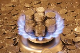 Украина   заплатила  за российский газ в декабре $618 млн