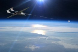 НАСА запускает самолет беспилотник